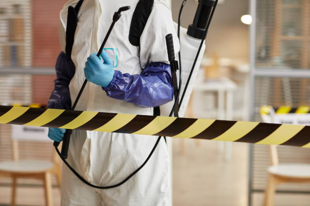 Professional Biohazard Cleanup technician working in Forest Park, IL